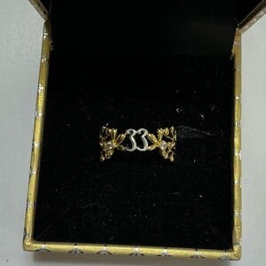Disney club 33 Gold and Silver Women's Ring